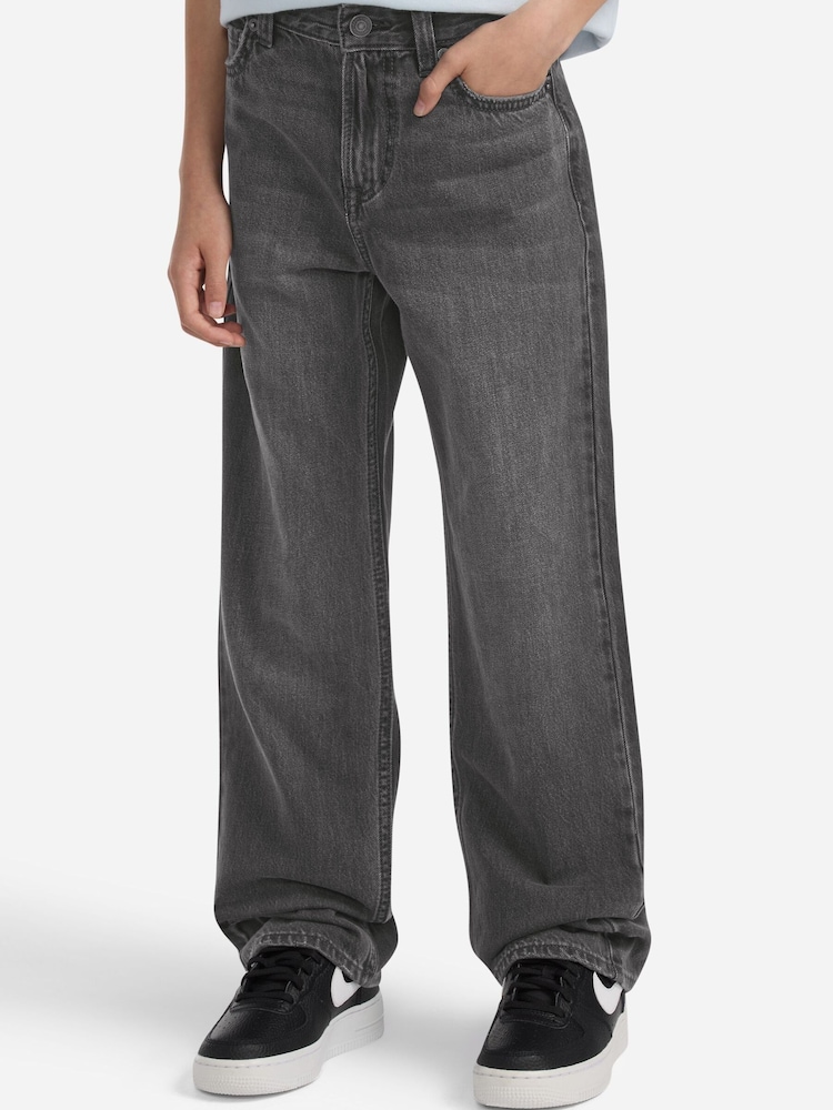 Abercrombie & Fitch Grey Baggy Fit Jeans - Image 1 of 6 Abercrombie & Fitch Grey Baggy Fit Jeans - Image 1 of 6