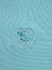 Abercrombie & Fitch Grey/Light Blue/Dark Blue Short Sleeve T-Shirts 3 Pack - Image 3 of 5