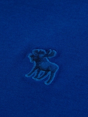 Abercrombie & Fitch Grey/Light Blue/Dark Blue Short Sleeve T-Shirts 3 Pack - Image 4 of 5
