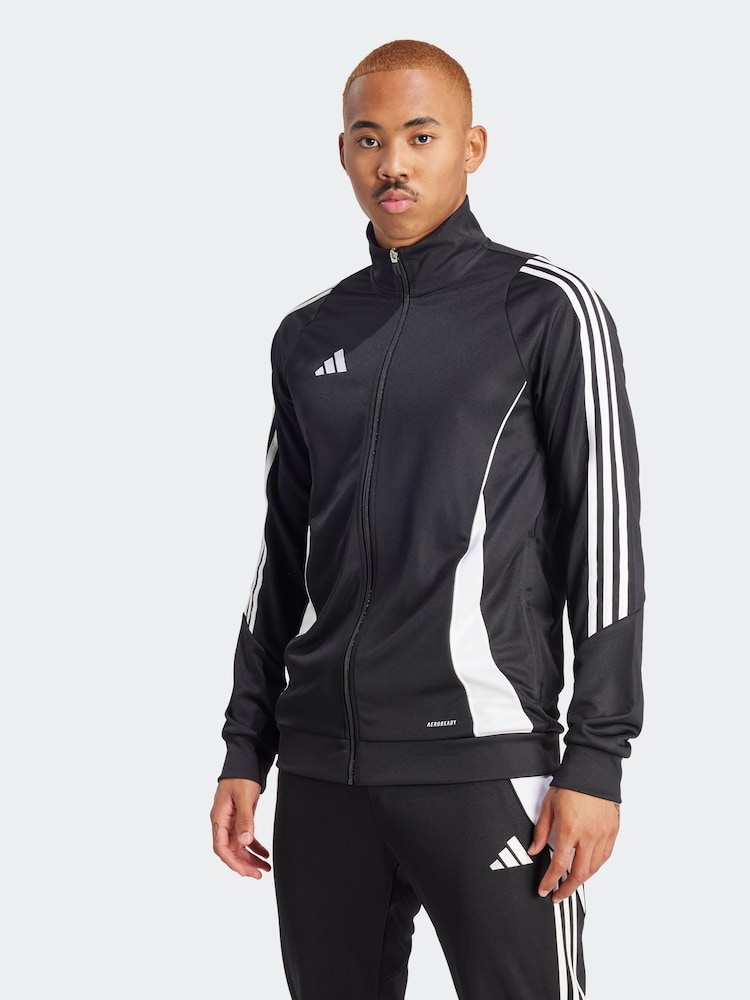 črna/bela - adidas zgornji del trenirke Tiro 24 Training - Slika 1 iz 9