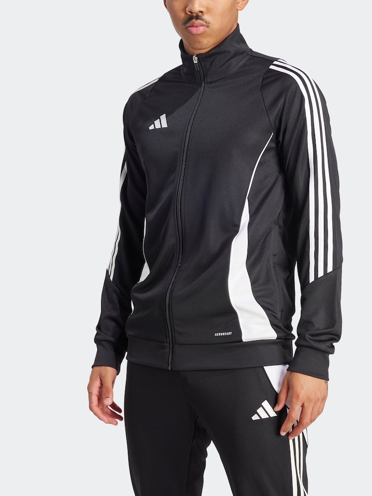črna/bela - adidas zgornji del trenirke Tiro 24 Training - Slika 2 iz 9