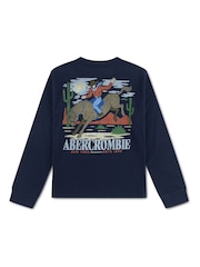 Abercrombie & Fitch Long Sleeve Cowboy T-Shirt - Bild 2 von 4