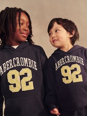 Abercrombie & Fitch Blue Benchwarmer Fleece Trousers - Image 5 of 9