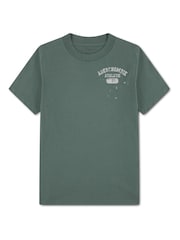 Abercrombie & Fitch Green Athletic Core Lockup T-Shirt - Image 1 of 3