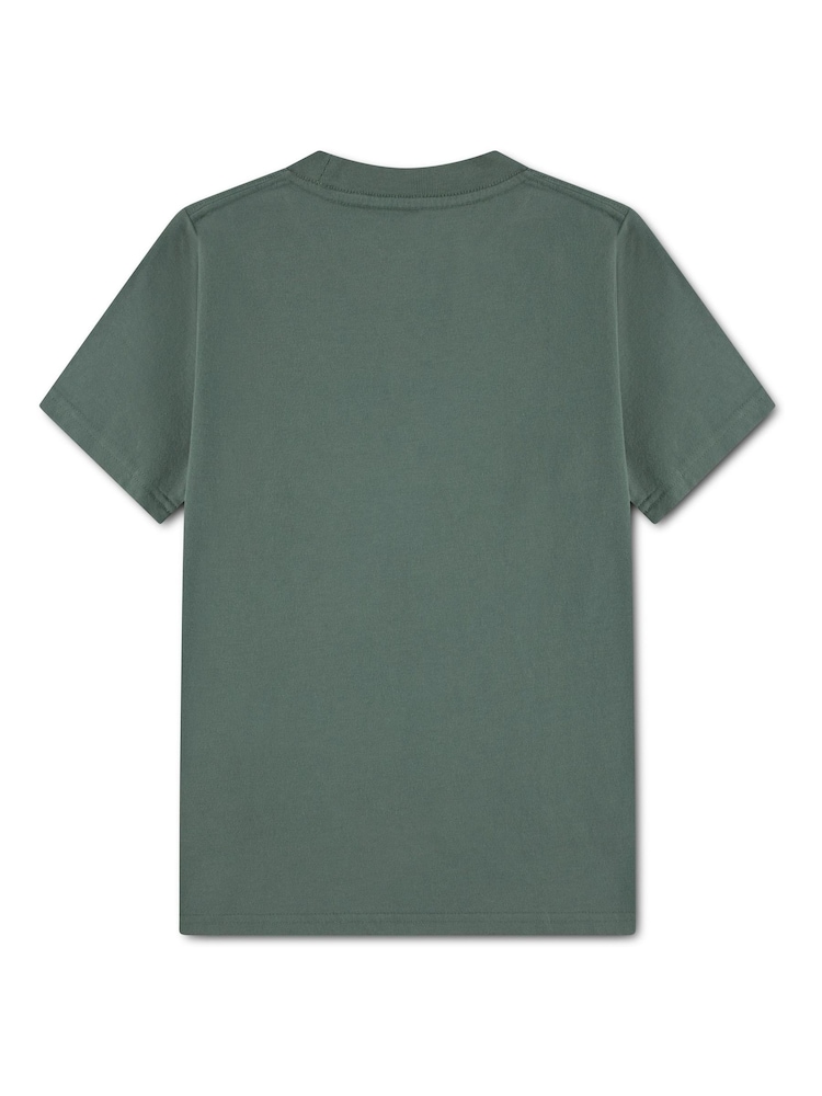 Abercrombie & Fitch Green Athletic Core Lockup T-Shirt - Image 2 of 3 Abercrombie & Fitch Green Athletic Core Lockup T-Shirt - Image 2 of 3