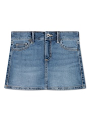 Abercrombie & Fitch Blue Denim Classic Mini Skirt - Image 2 of 6
