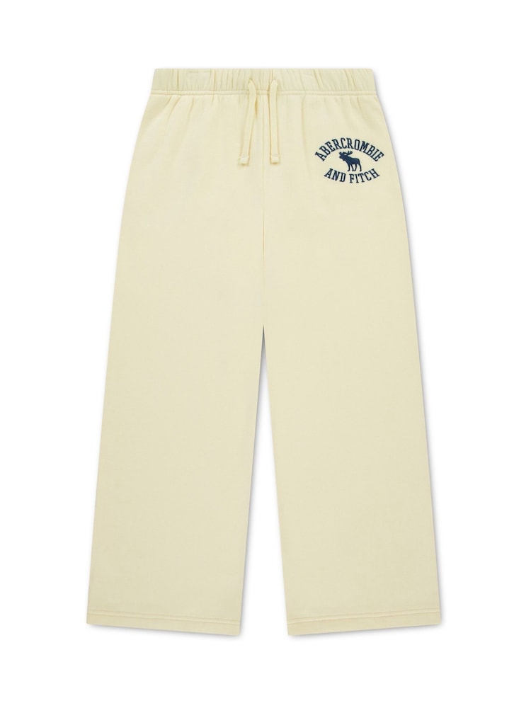 Abercrombie & Fitch Yellow Logo Baggy Trousers - Image 1 of 3