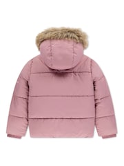 Abercrombie & Fitch Purple Ultra Puffer Coat - Image 2 of 4