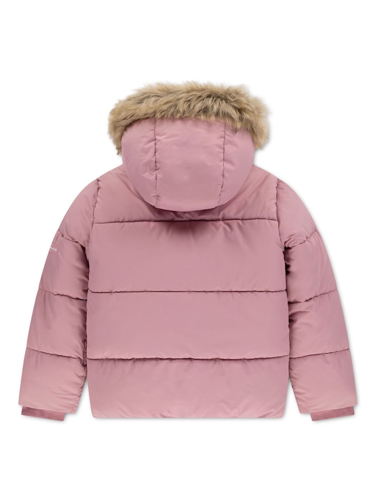 Abercrombie & Fitch Purple Ultra Puffer Coat - Image 2 of 4