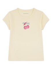 Abercrombie & Fitch Two Cherry Baby T-Shirt - Immagine 1 di 4