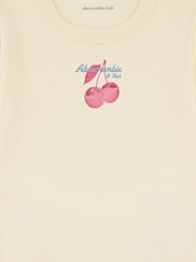 Abercrombie & Fitch Two Cherry Baby T-Shirt - Immagine 3 di 4