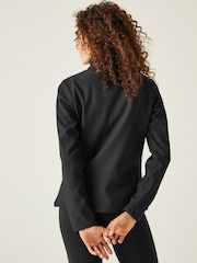 Regatta Black Shower Resistant Connie V Softshell Jacket - Image 2 of 6
