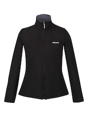 Regatta Black Shower Resistant Connie V Softshell Jacket - Image 5 of 6