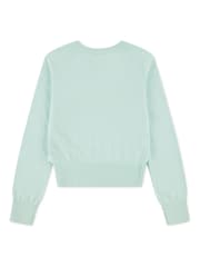 Azul - Suéter de cuello redondo con intarsia de Abercrombie & Fitch - Imagen 2 de 3