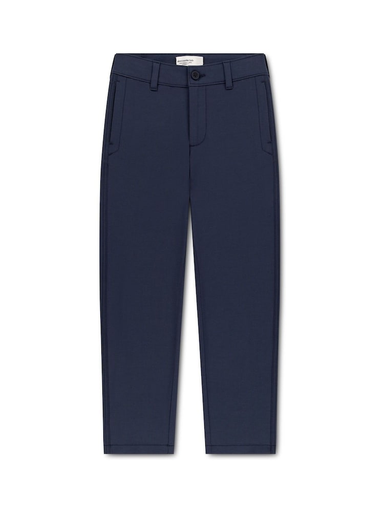 Abercrombie & Fitch Blue Performance Chino Trousers - Image 1 of 4 Abercrombie & Fitch Blue Performance Chino Trousers - Image 1 of 4