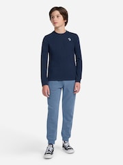 Blau/Grau/Marineblau - Abercrombie & Fitch Long Sleeve T-Shirts 3 Pack - Bild 2 von 7