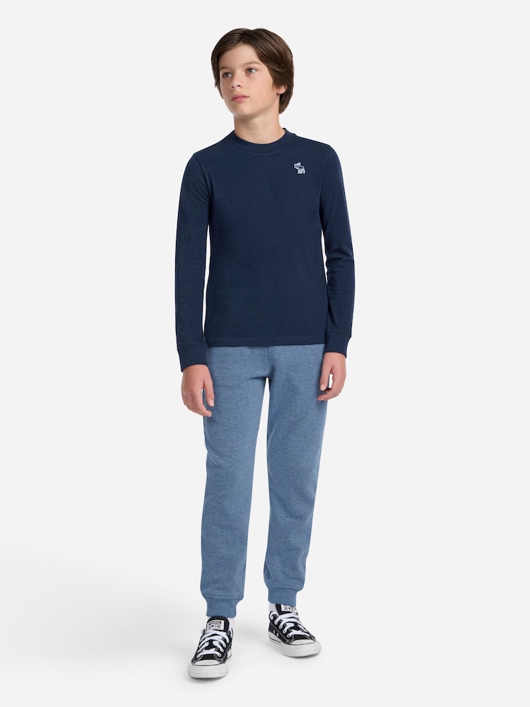Blau/Grau/Marineblau - Abercrombie & Fitch Long Sleeve T-Shirts 3 Pack - Bild 2 von 7 Blau/Grau/Marineblau - Abercrombie & Fitch Long Sleeve T-Shirts 3 Pack - Bild 2 von 7