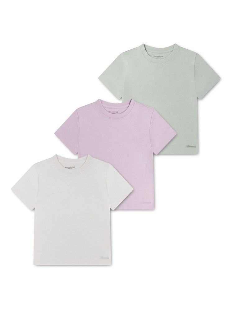 Abercrombie & Fitch Classic T-Shirts, 3 er-Pack - Bild 1 von 3 Abercrombie & Fitch Classic T-Shirts, 3 er-Pack - Bild 1 von 3