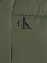 Зеленая детская дутая куртка Calvin Klein Essential - Изображение 3 из 3