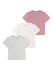 Pink - Pakete ng mga Klasikong T-Shirt ng Abercrombie & Fitch 3 - Larawan 1 ng 3
