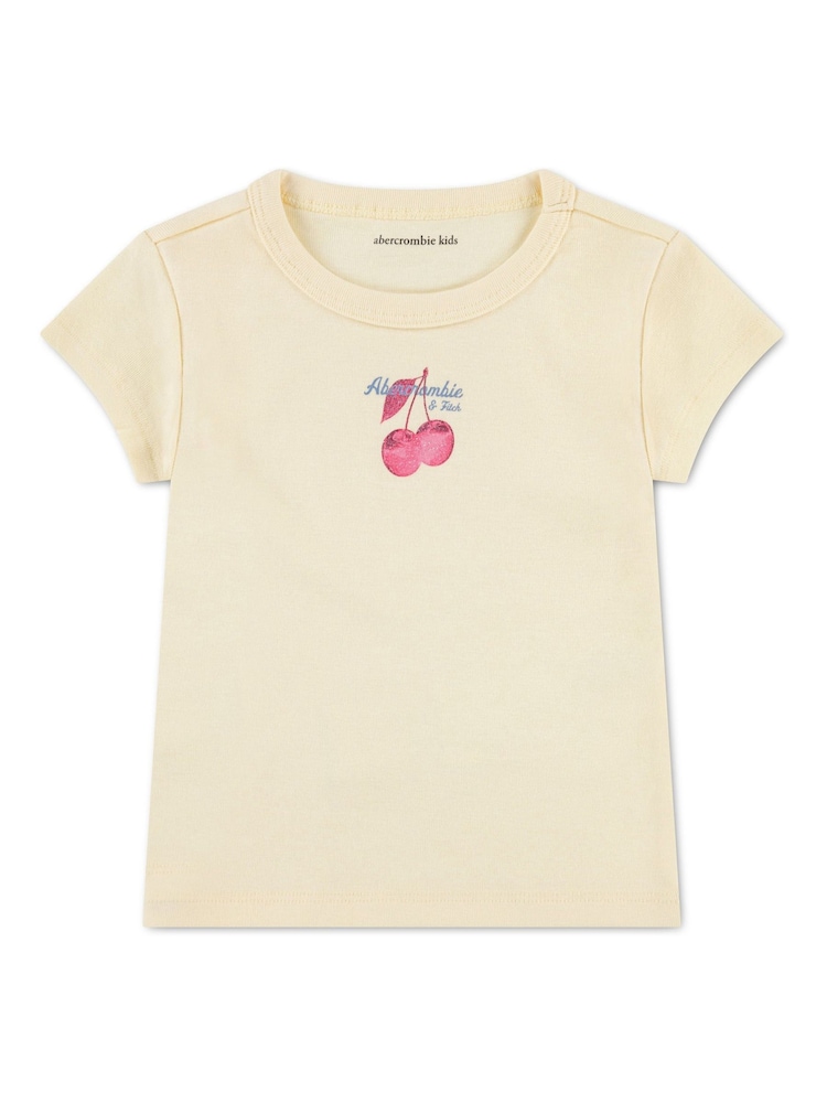 Abercrombie & Fitch Two Cherry Baby T-Shirt - Immagine 1 di 4 Abercrombie & Fitch Two Cherry Baby T-Shirt - Immagine 1 di 4