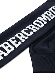 Gris - Sudadera con capucha y cremallera completa Abercrombie & Fitch Y2K - Imagen 3 de 4