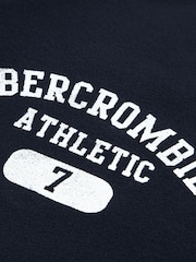 Gris - Sudadera con capucha y cremallera completa Abercrombie & Fitch Y2K - Imagen 4 de 4
