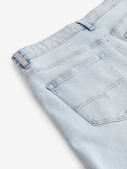 Moder belilo - Raven kroj - Vintage Wash denim kavbojke - Slika 10 iz 11
