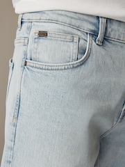Moder belilo - Raven kroj - Vintage Wash denim kavbojke - Slika 6 iz 11