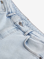 Moder belilo - Raven kroj - Vintage Wash denim kavbojke - Slika 9 iz 11