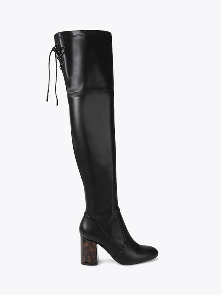 Carvela Black Vito Over The Knee Boots - Image 1 of 4 Carvela Black Vito Over The Knee Boots - Image 1 of 4