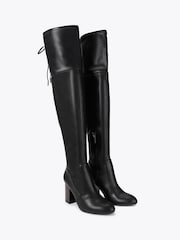 Carvela Black Vito Over The Knee Boots - Image 2 of 4