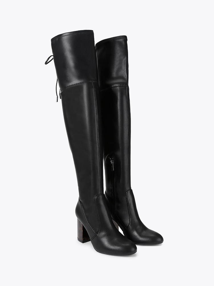 Carvela Black Vito Over The Knee Boots - Image 2 of 4 Carvela Black Vito Over The Knee Boots - Image 2 of 4