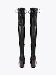 Carvela Black Vito Over The Knee Boots - Image 3 of 4