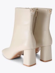 Carvela Cream Rometta Ankle Boots - Image 3 of 4