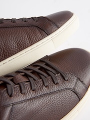 Brown Leather Trainers - Image 4 of 7