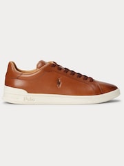 Polo Ralph Lauren Heritage Court II Leather Trainer - Image 1 of 4