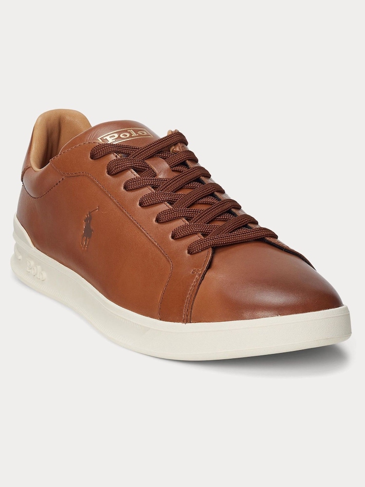 Polo Ralph Lauren Heritage Court II Leather Trainer - Image 2 of 4