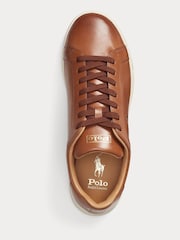 Polo Ralph Lauren Heritage Court II Leather Trainer - Image 3 of 4