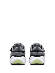 Nike Black/Lime Junior Revolution 7 Trainers - Image 3 of 10