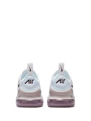 Белый/розовый - Nike младшие кроссовки Air Max 270 - Изображение 3 из 10