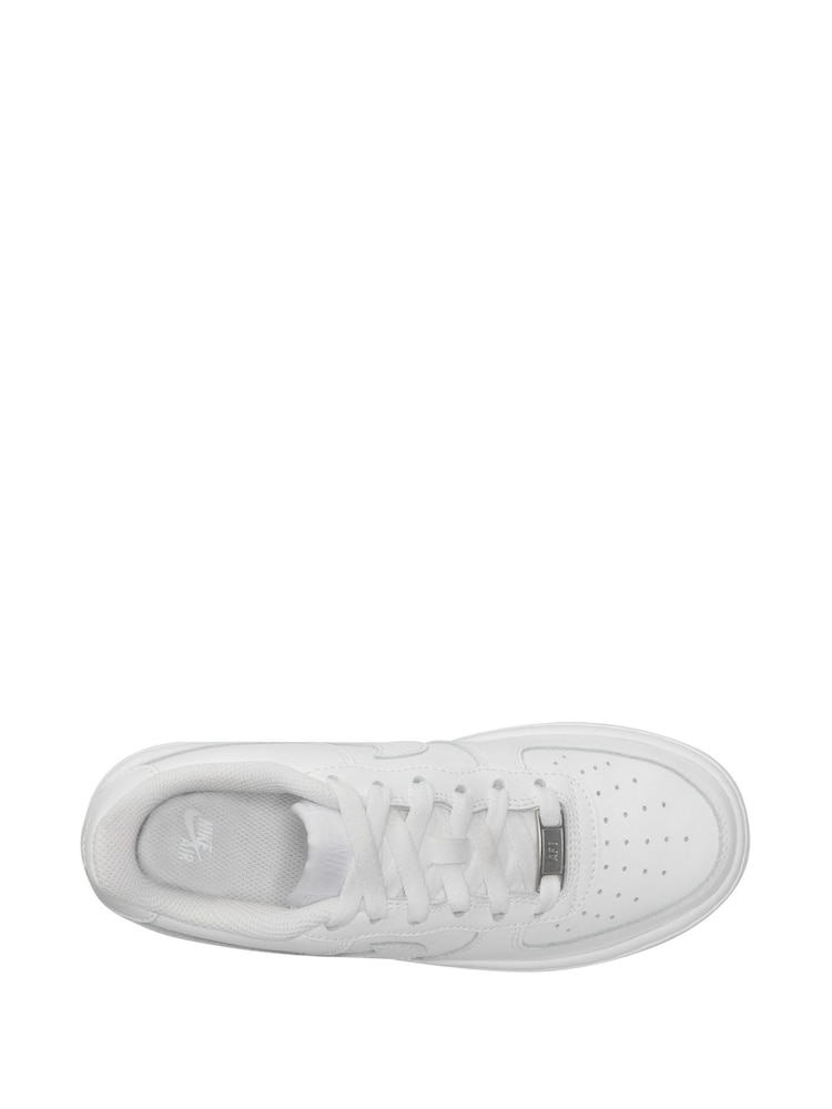 Nike White Air Force 1 Youth Trainers - Image 10 of 13