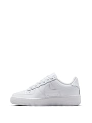 Nike White Air Force 1 Youth Trainers - Image 4 of 13