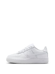 Nike White Air Force 1 Youth Trainers - Image 6 of 13