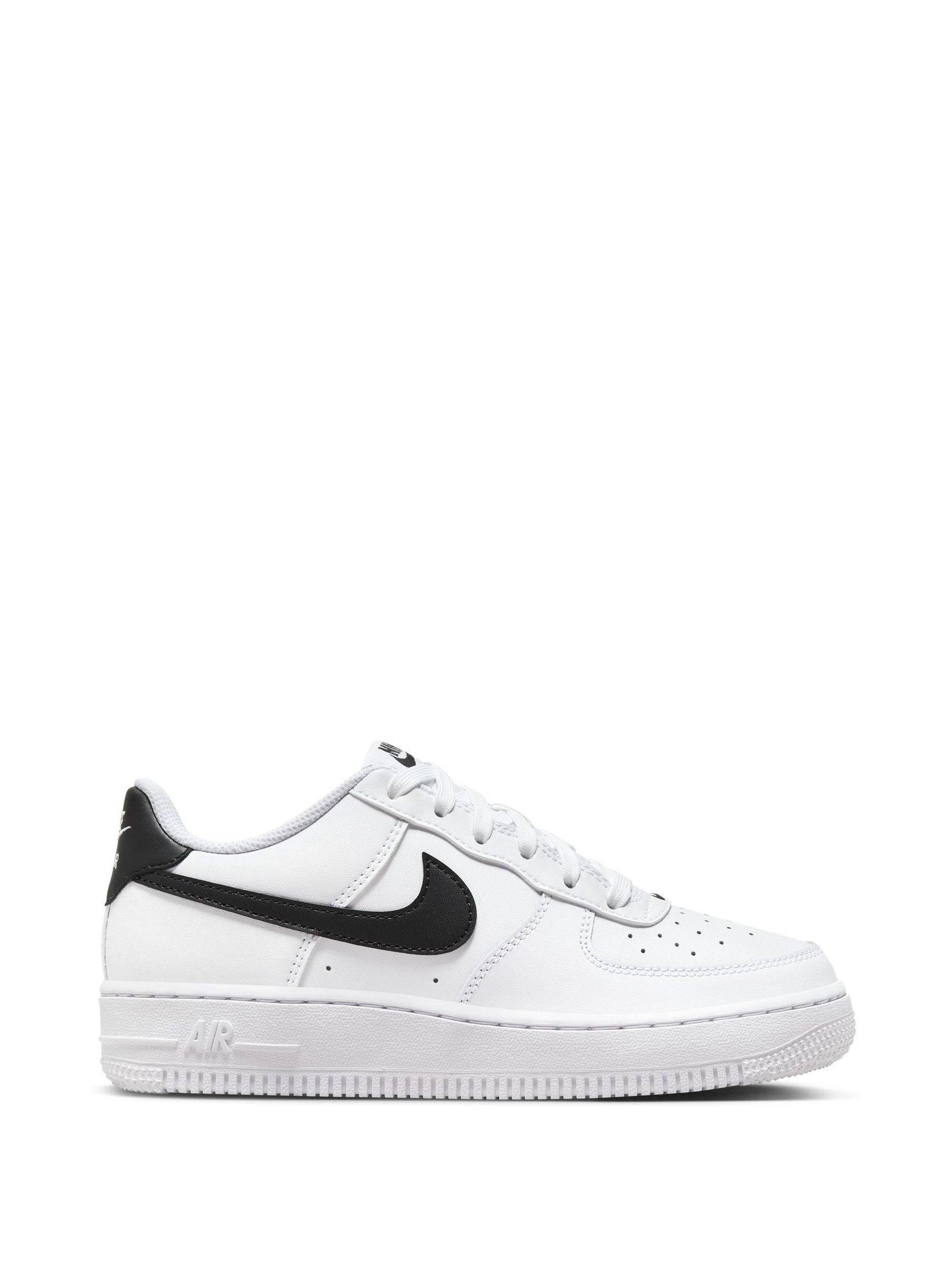 nike white with black
