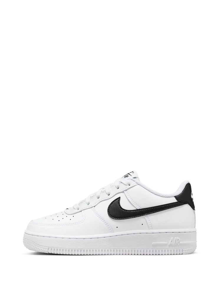 Wit/zwart - Nike Air Force 1 Youth sneakers - Image 4 of 14