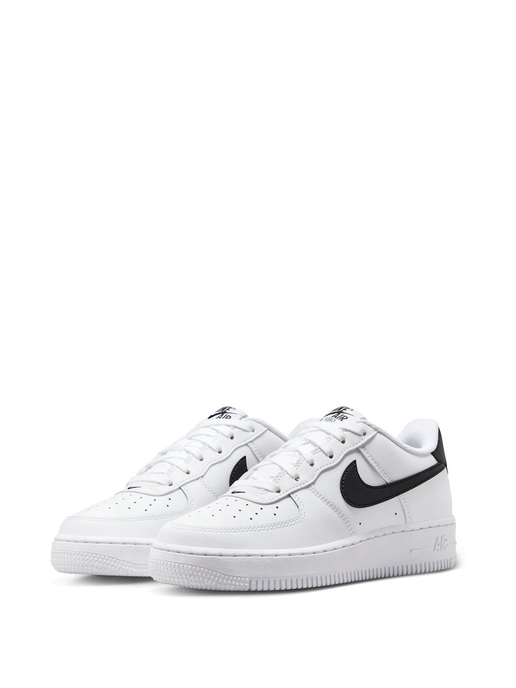 Wit/zwart - Nike Air Force 1 Youth sneakers - Image 7 of 14