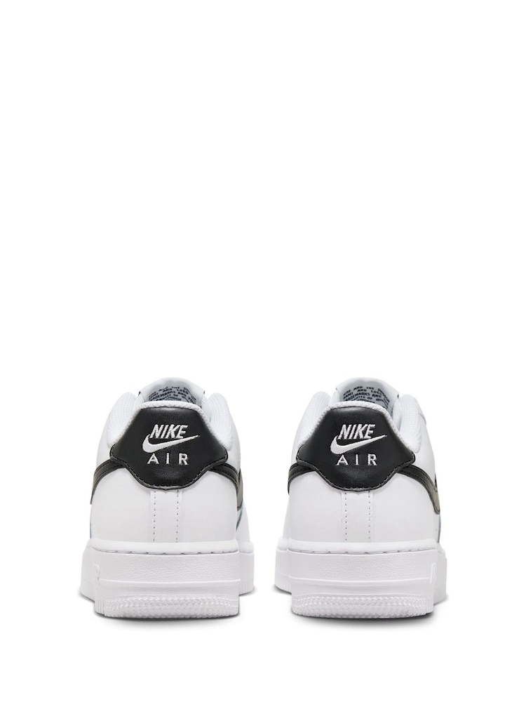 Wit/zwart - Nike Air Force 1 Youth sneakers - Image 8 of 14
