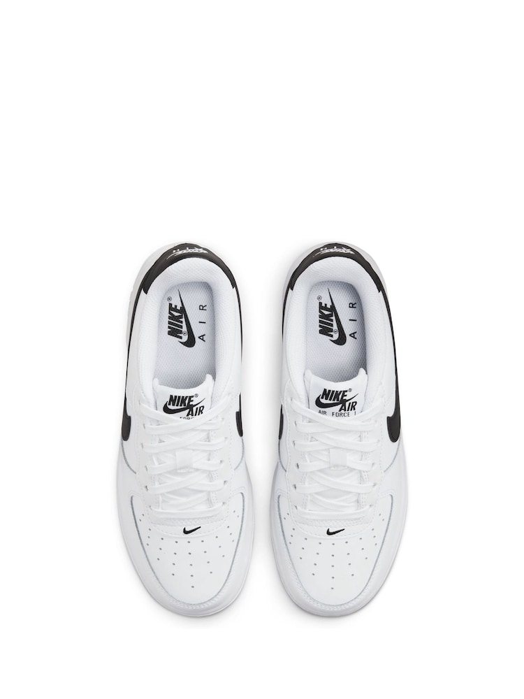 Wit/zwart - Nike Air Force 1 Youth sneakers - Image 9 of 14