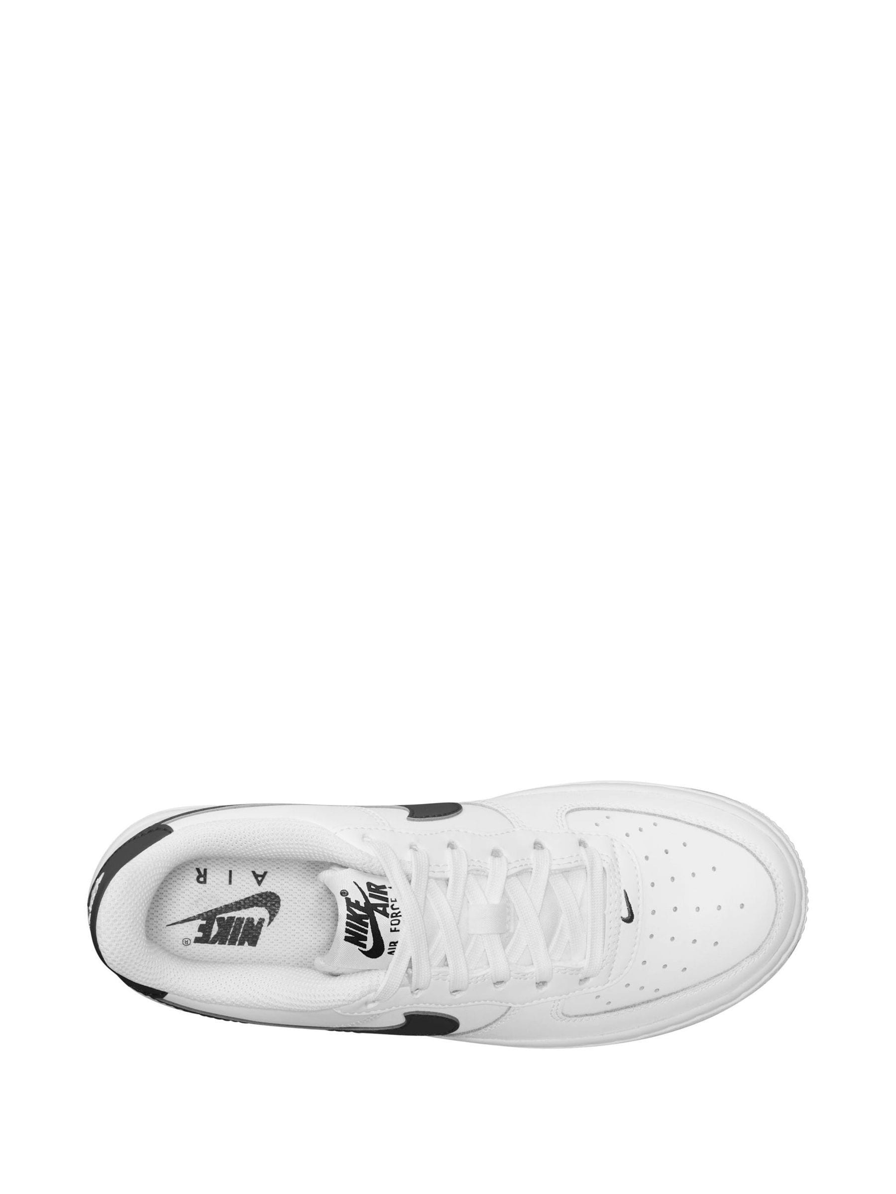 black and white low top air force ones